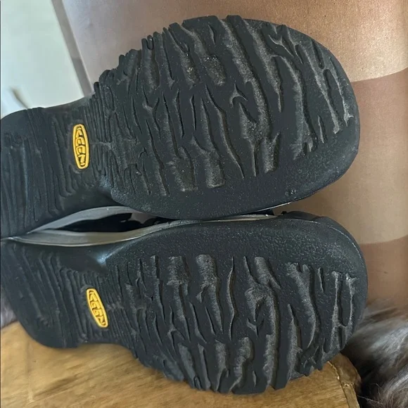 KEEN Women's Rose Sandals in Black/Neutral Gray - Picture 12 of 12